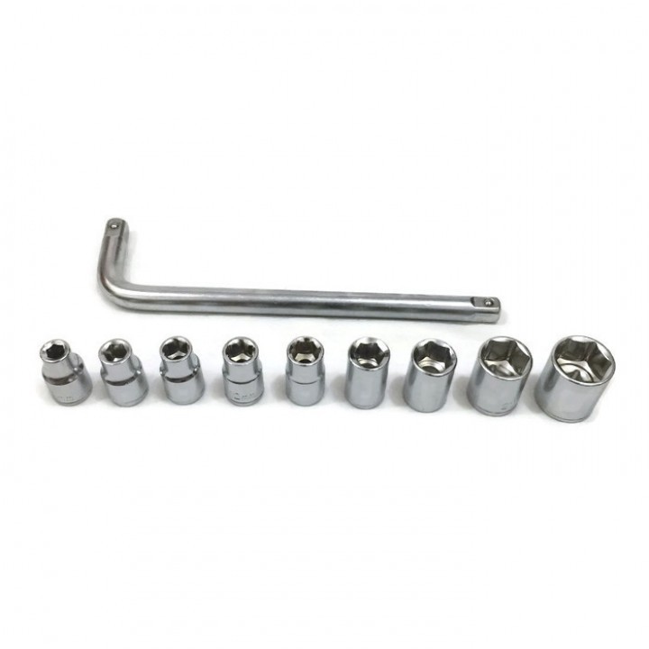 Socket Wrench Set 10 in 1 - Kunci Sok Multiguna