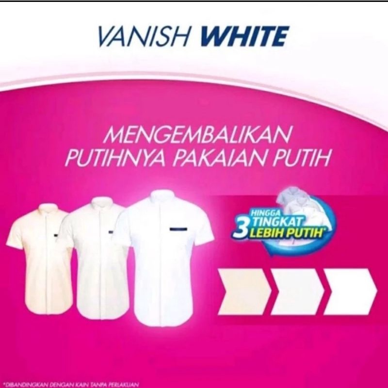 Vanish Cair Putih Kemasan Refill 425mL