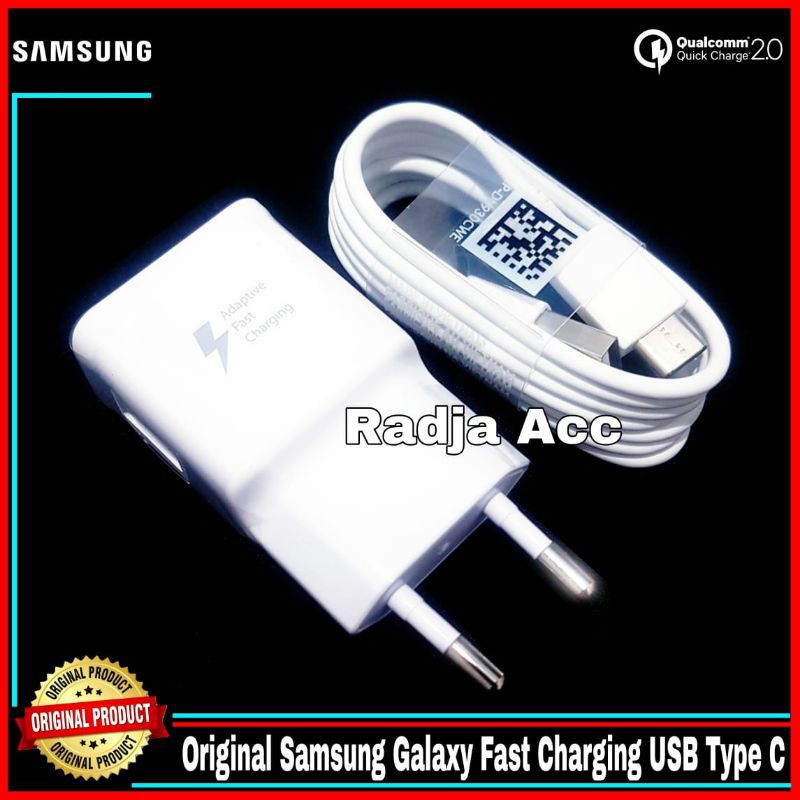 Charger Samsung Galaxy M10s M30s A50s Original 100% Fast Charge USB C