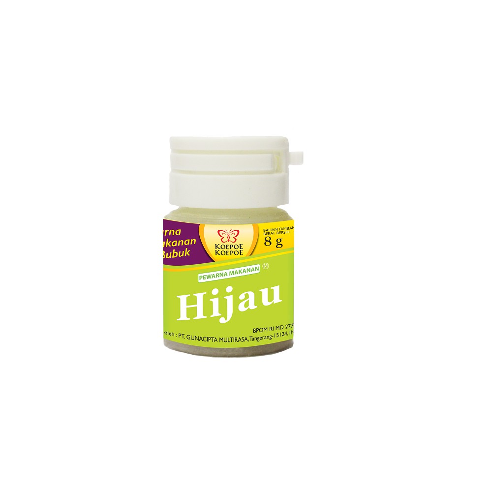 

PEWARNA BUBUK HIJAU ( 8 GR )