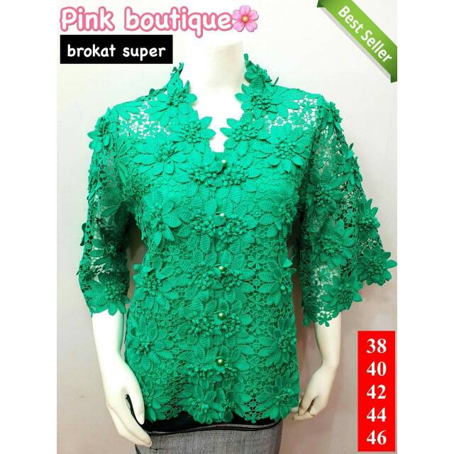 Baju kebaya Pink Butik kualitas super