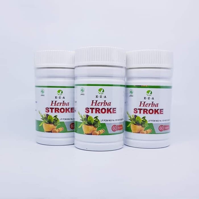 KAPSUL Herba Stroke Eza Herbal DIJAMIN ASLI DAN ORIGINAL PALING MANJUR