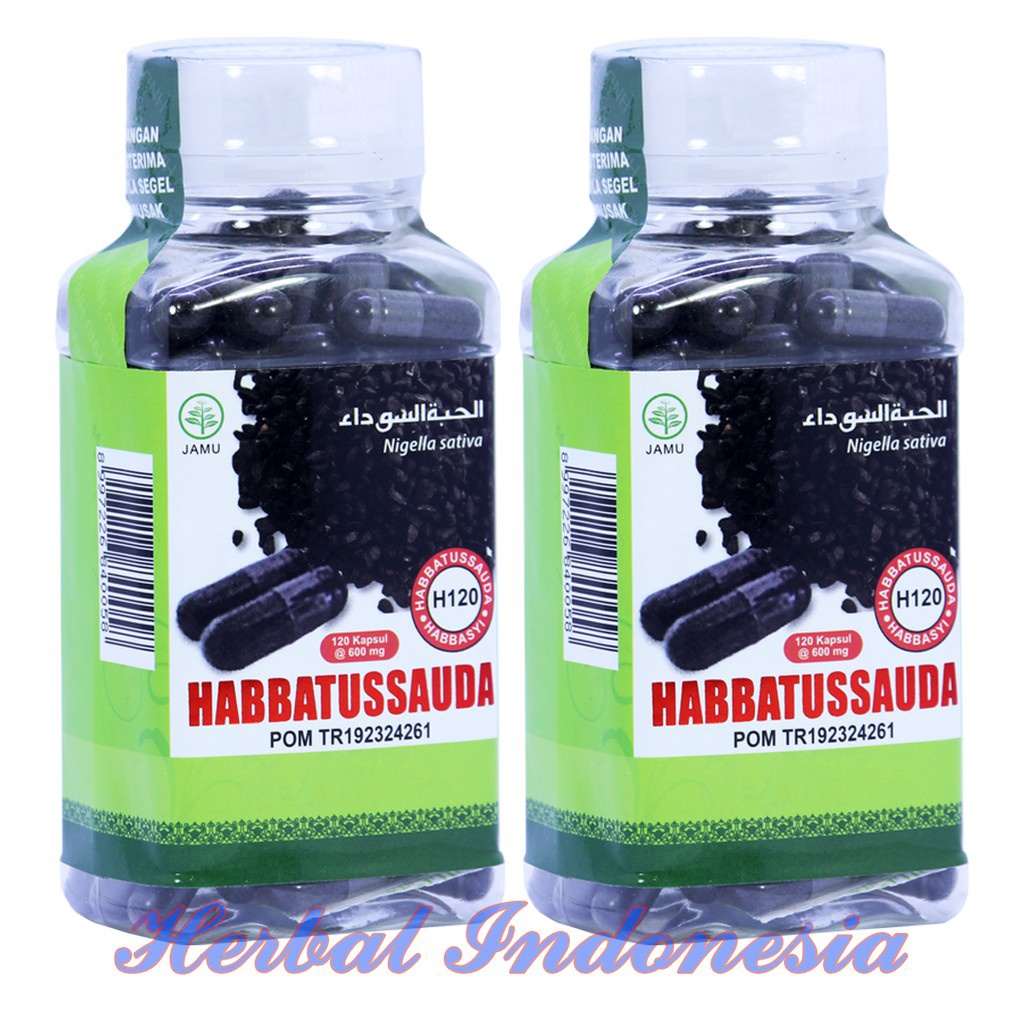 HABBATUSSAUDA Herbal Niaga Utama HNU 120 Kapsul | Habatusauda