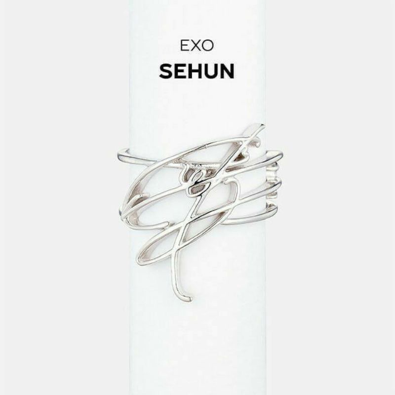 SM artist signature ring SEHUN
