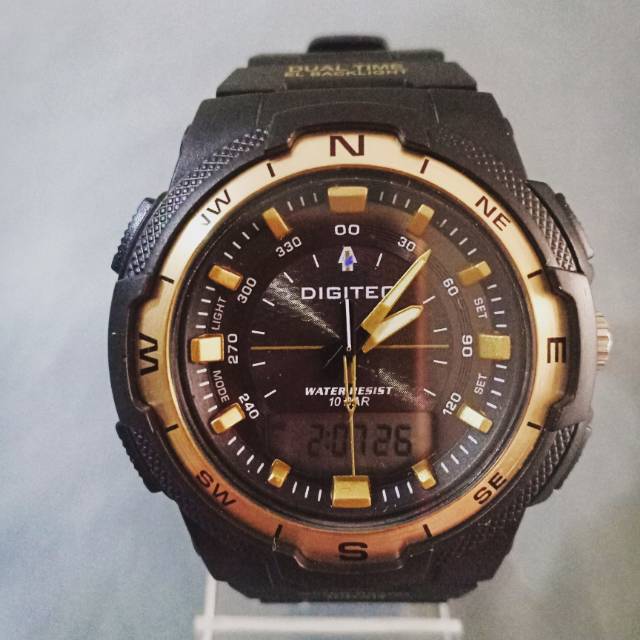 jam tangan Digitec Dual Time DG3067T