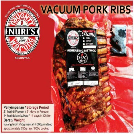 IGA BAKAR - PORK RIBS NAUGHTY NURIS BALI SEMINYAK