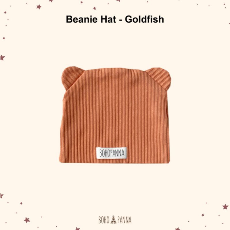 CILLABABY - BOHOPANNA | BOHOBABY BEANIE HAT (Topi Anak Bayi)-Goldfish