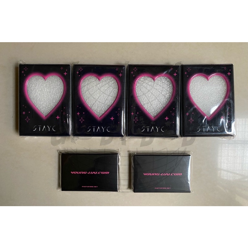 stayc young luv md kolbuk collect book collbook colbook pc poca photocard full set