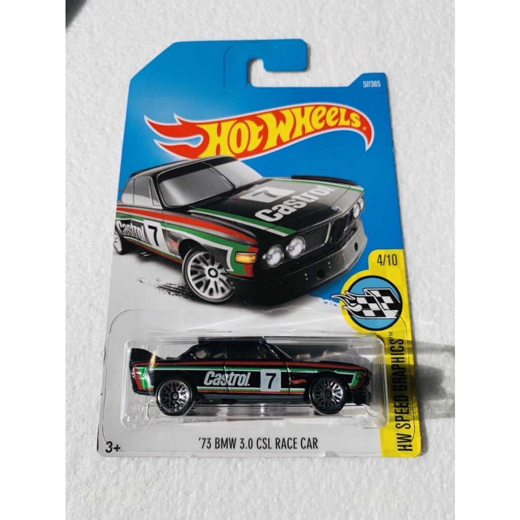 HOT WHEELS HOTWHEELS 73 BMW CSL RACE CAR HITAM MOBILAN ANAK MURAH DIECAST LANGKA LIMITED EDITION