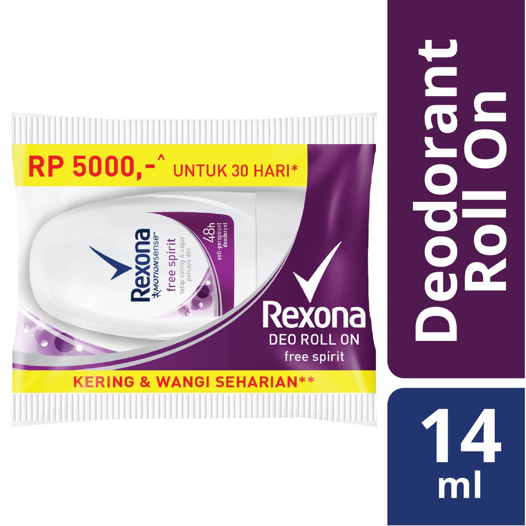 Rexona Free Spirit Deodoran Roll ON 14ml