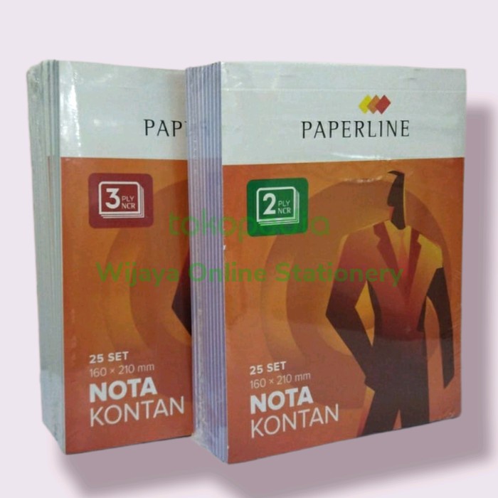 

CODE0C6 Nota Kontan Besar 2 Ply PAPERLINE (10pc)