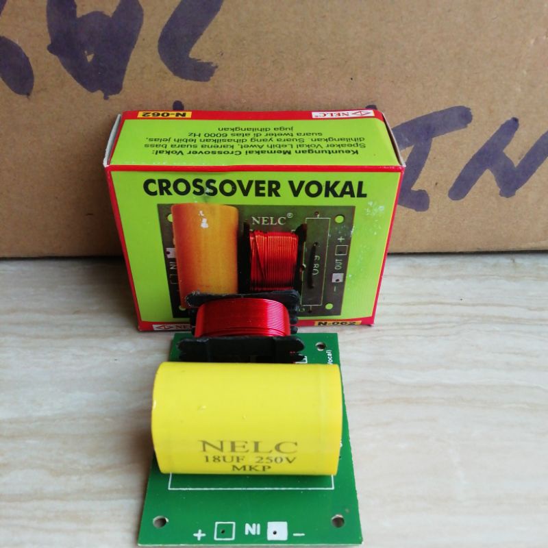 CROSSOVER VOCAL PASIF  KIT 1WAY MIDLE  BY NELC N-062