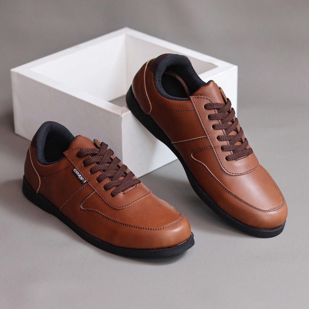 Xshoesbdg.id x Csz Sepatu Casual Pria Sneakers Sepatu Pria Casual Sepatu Sneaker Pria Cowok kulit Pu Sepatu Kasual Semi Formal Kerja Nongkrong