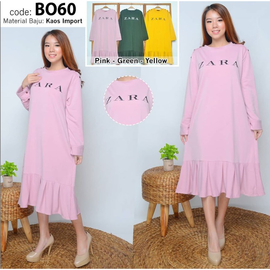 Tunik Kaos ZARA murah