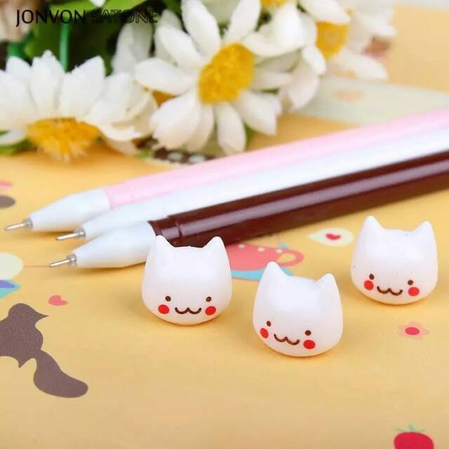 

Pulpen import bentuk kepala kucing