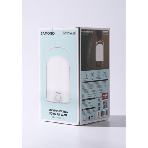 Samono SW-RLW08 Lampu Gantung Portable Rechargeable