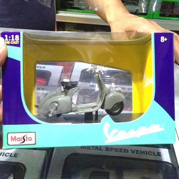 RSPS DIECAST VESPA 1946 DIECAST MOTOR VESPA 1946 DIECAST VESPA 98 1946