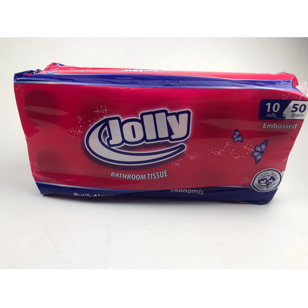 JOLLY TISSUE TOILET 10 ROLL 50gram