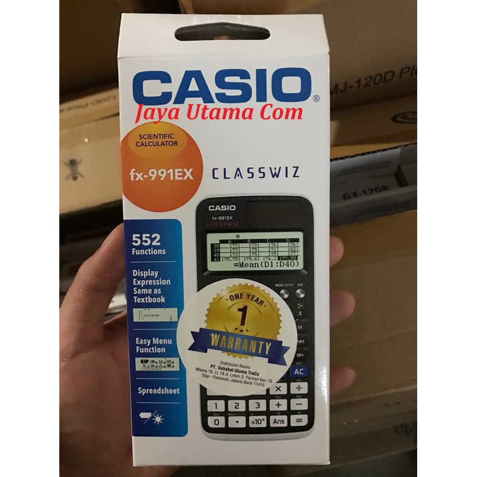 

Kalkulator Casio FX 991 EX