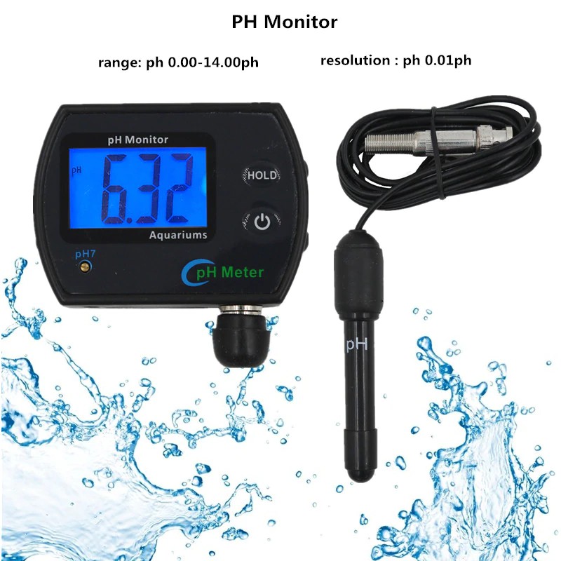 Portable PH Meter Tester Accurate Digital Pen PH-990 Pocket  Aquarium Wine Urine  LCD PH Test