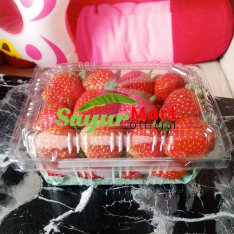 Jual Buah Strawberry 250gr | Shopee Indonesia