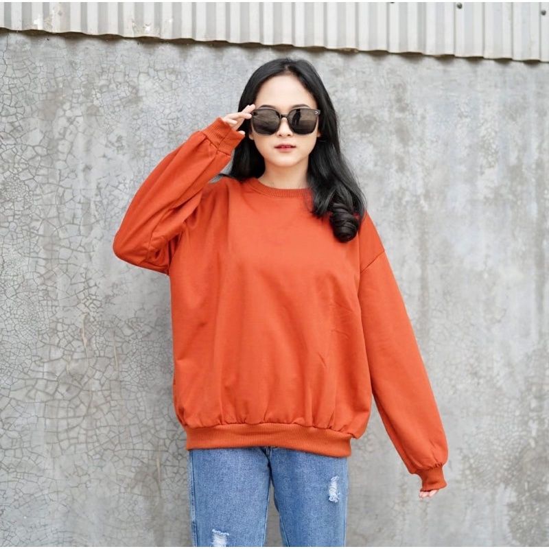 BASIC SWEATER WANITA &amp; PRIA / SWEATER PREMIUM