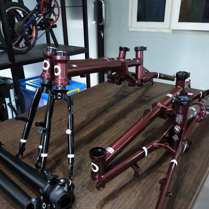 Hb Frameset Fnhon Gust New StockMerah Maroon