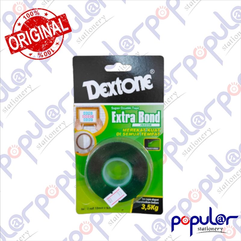 

Isolasi Bolak Balik Dextone Extra Hijau 12mm