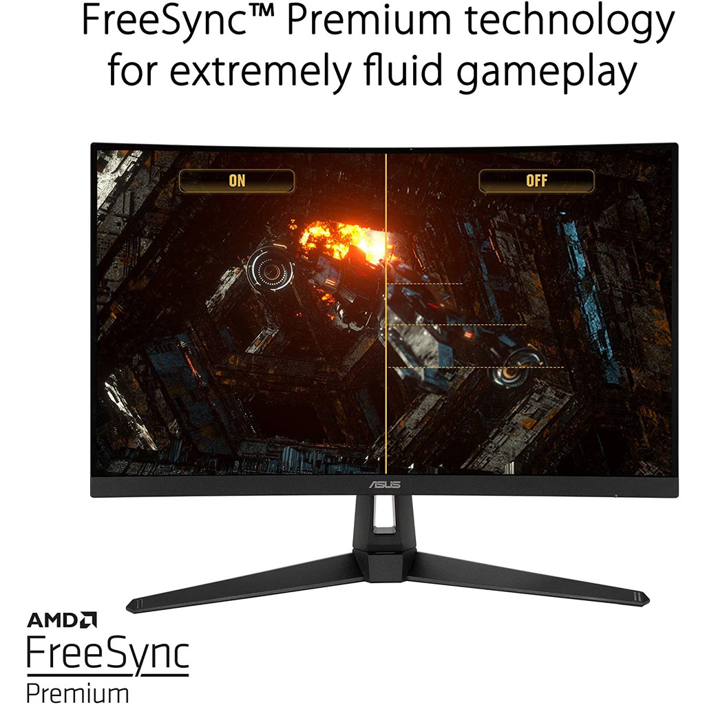 Asus TUF VG27VH1B 27 inch 165Hz Full HD Adaptive Sync Gaming Monitor