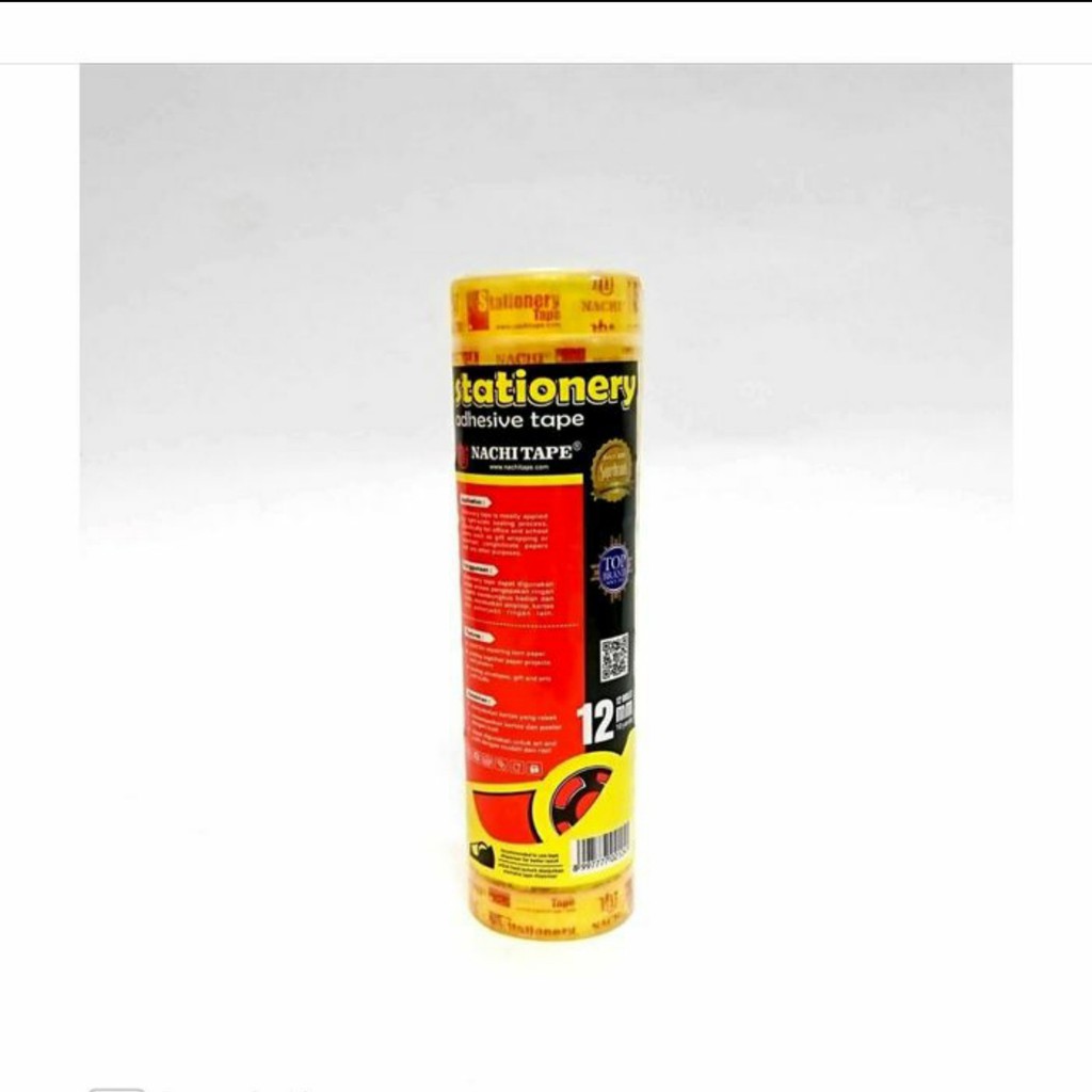 

Isolasi Nachi Stationery Nachi Yellow 12 mm x 10 yard