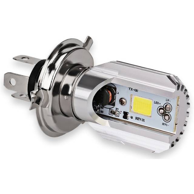 Lampu Motor H4 Headlight LED Hs1 6W 6500K 1 PCS
