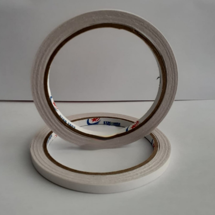 

Double Tape Solvent STAR 6mm*12m/Strong Adhesive Double Side 1/4inc