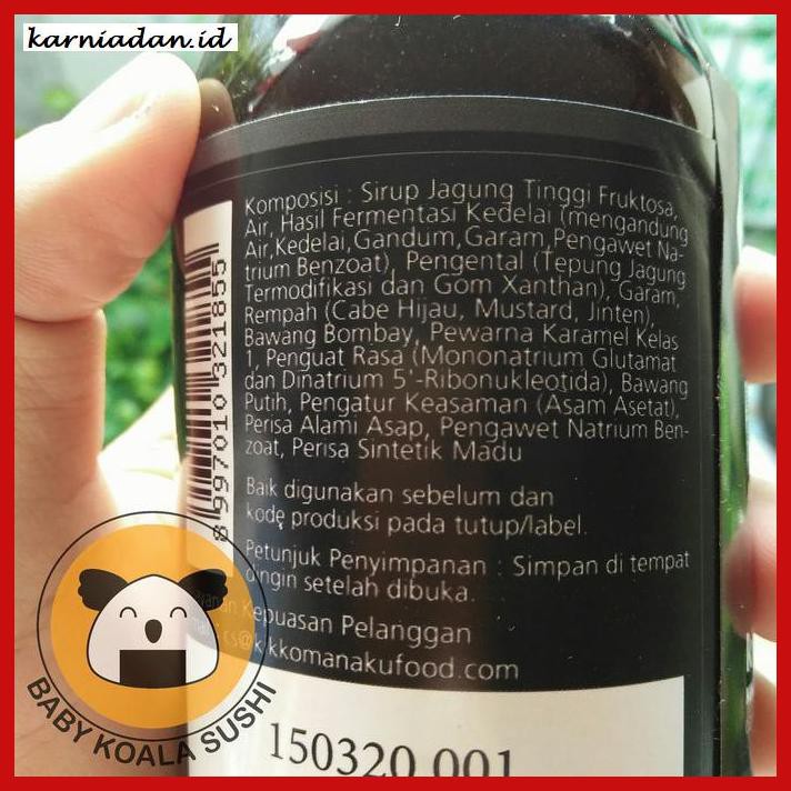 

gnidderdsaus- barbeque / bbq sauce by kikkoman 300g | saus bbq kikkoman halal - non bubble wrap