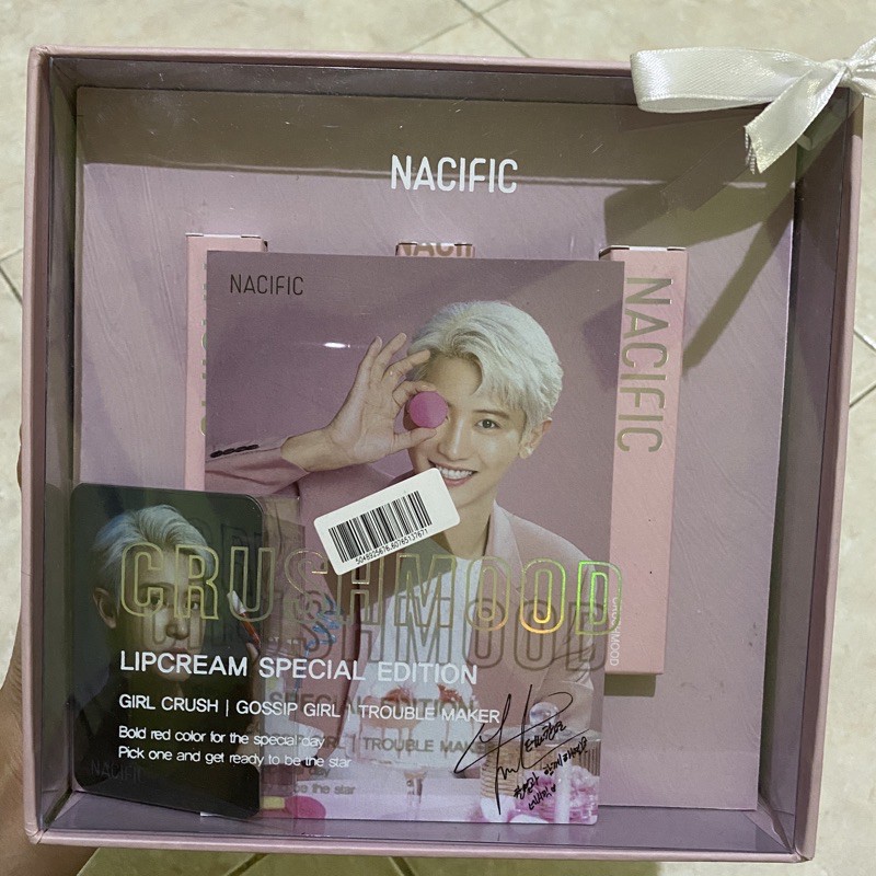 PC Nacific X Chanyeol Photocard / Postcard / PR box