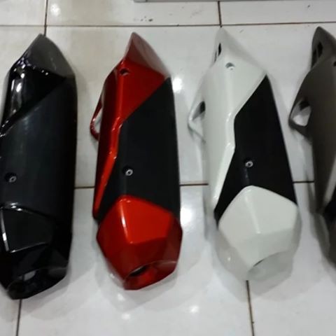 Aksesoris NMAX cover tutup muffler knalpot NMAX ABS