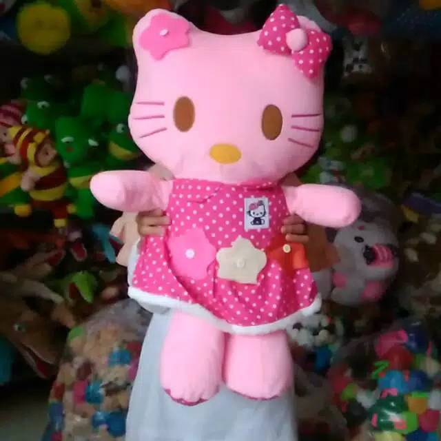 Hello kitty dress bunga size XL