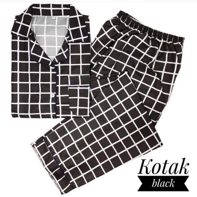 Piyama Katun Motif CP / Baju Tidur CP / Piyama murah CP