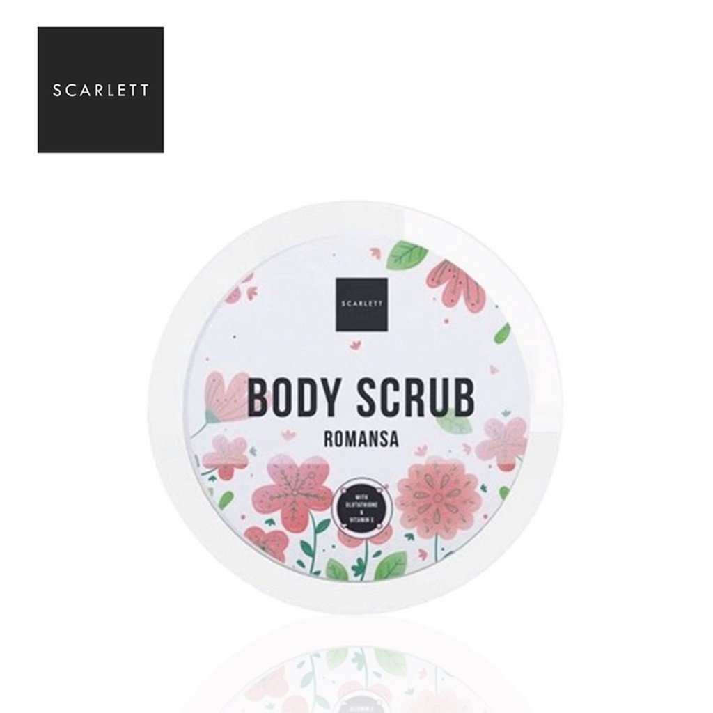 ⭐️ Beauty Expert ⭐️ SCARLETT Body Scrub Series - Romansa Pomegrante Coffee - RESMI BPOM 100% ORIGINAL