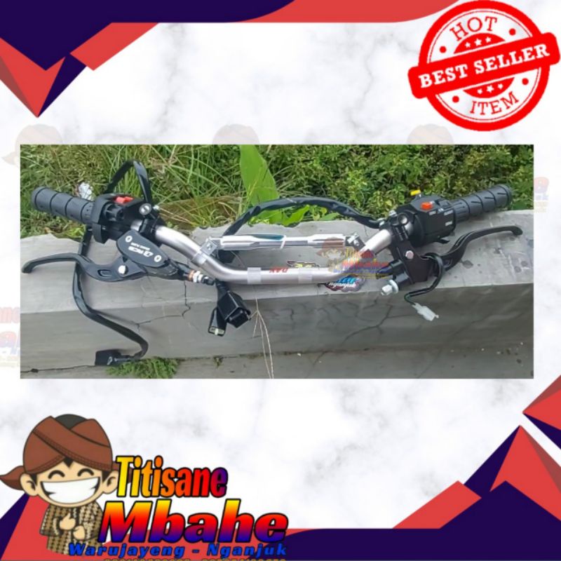 PAKET HEMAT STANG DAY MODEL DAYTONA SET HOLDER KANAN KIRI NINJA DAN MASTER KANAN KIRI RCB