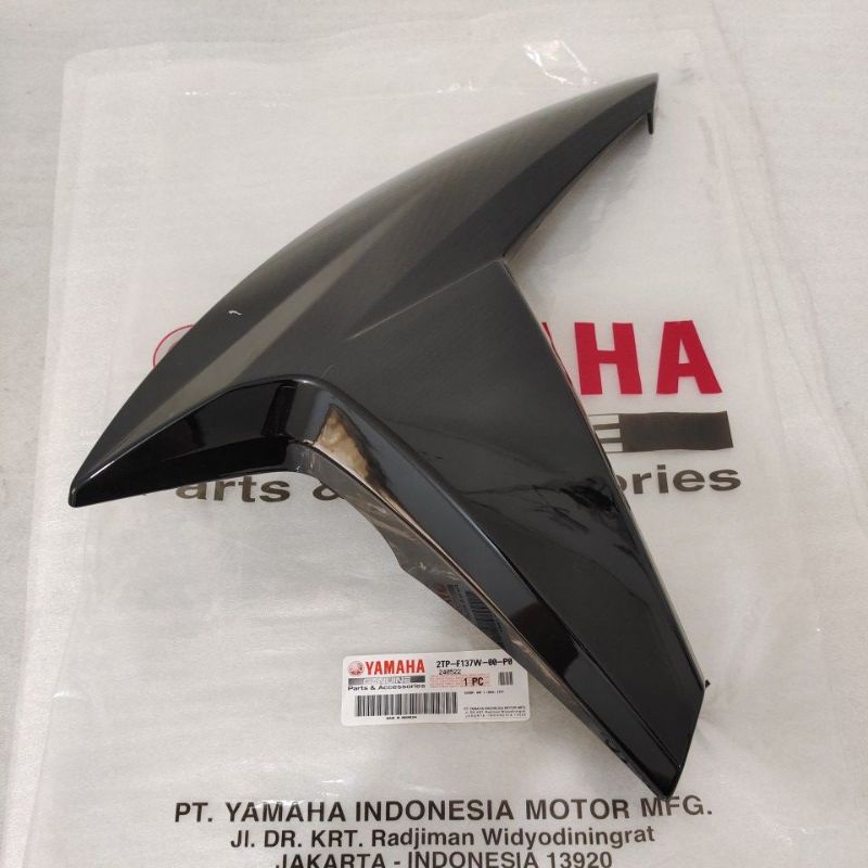 Air Scoop Sayap Kanan HITAM Yamaha Vixion New ORIGINAL 2TP-F137W-00-P0 Asli - ABC Motor Grosir