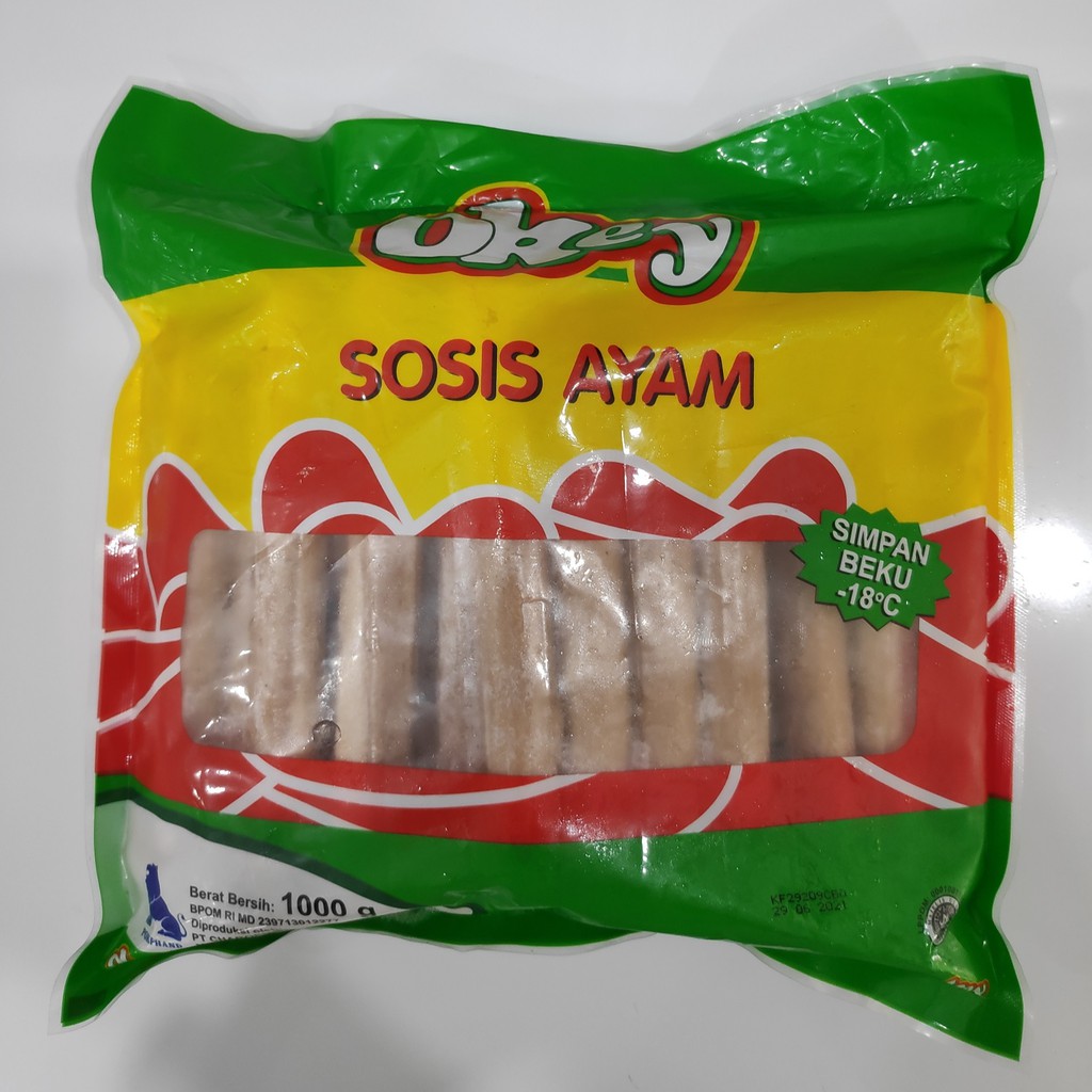 

Sosis Ayam Okey 1kg dan 500gr