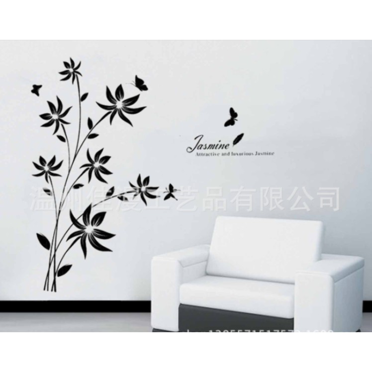 Dinding Stiker Transparan / Wall Sticker / (50x70cm) C01 TKM
