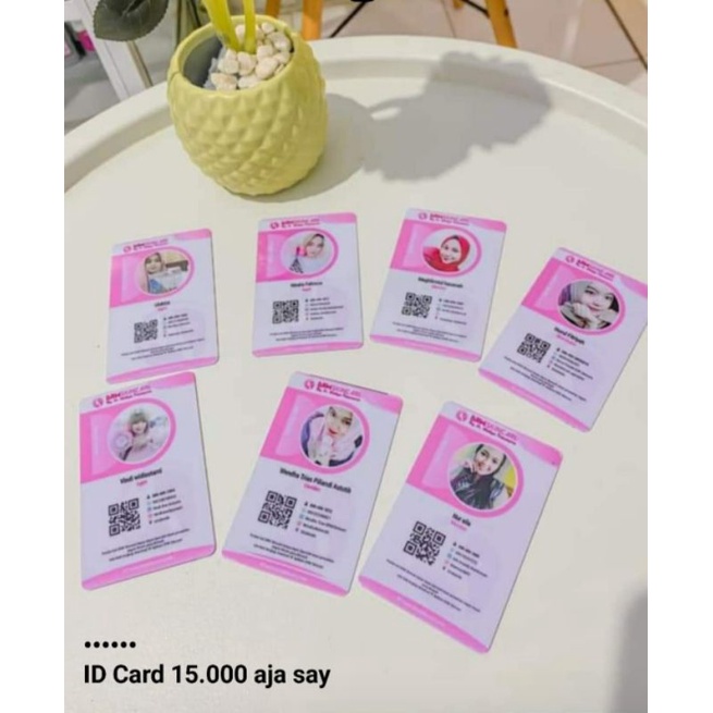 

ID Card Beauty Consultant DrwSkincare Bahan Tebal Murah Meriah