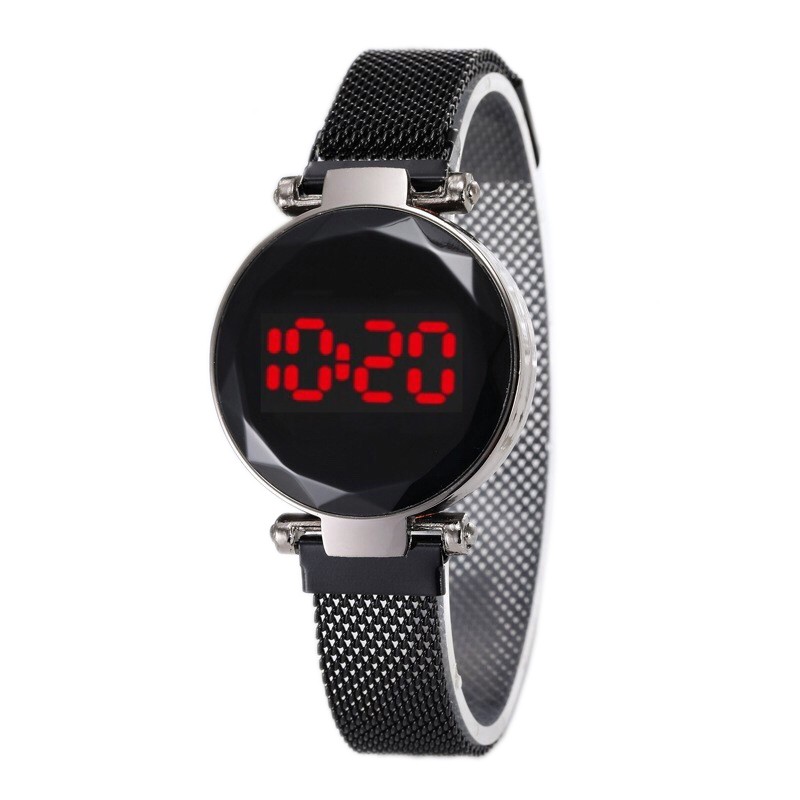 12.12 LNS -JAM TANGAN WANITA TERBARU JAM MAGNET RANTAI JAM TANGAN DIGITAL IMPORT JAM HARGA MURAH-7