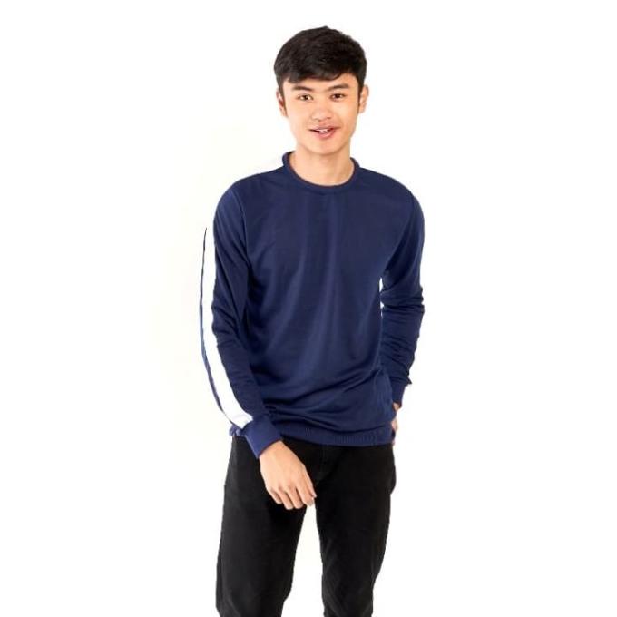 Kaos Sweater Lengan Panjang / Kaos Lengan Panjang Pria / Sweater