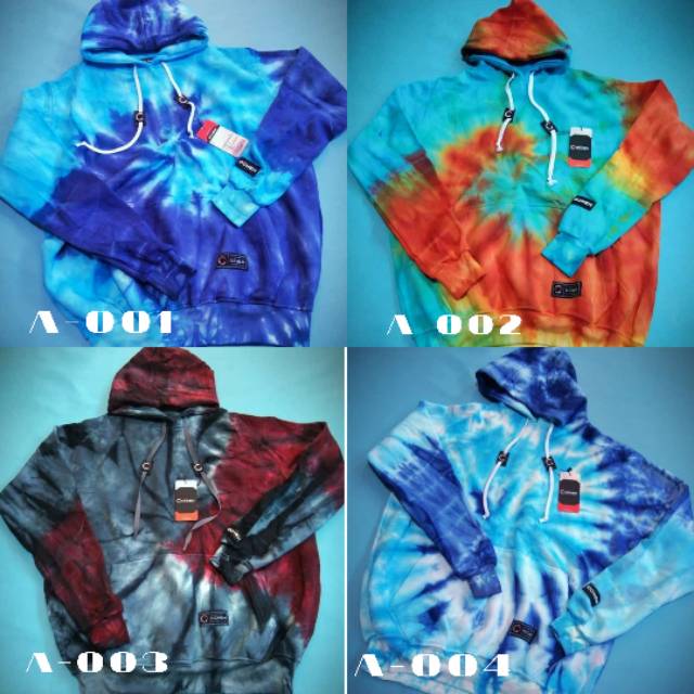 Sweater hoodie pria wanita original unik warna kombinasi