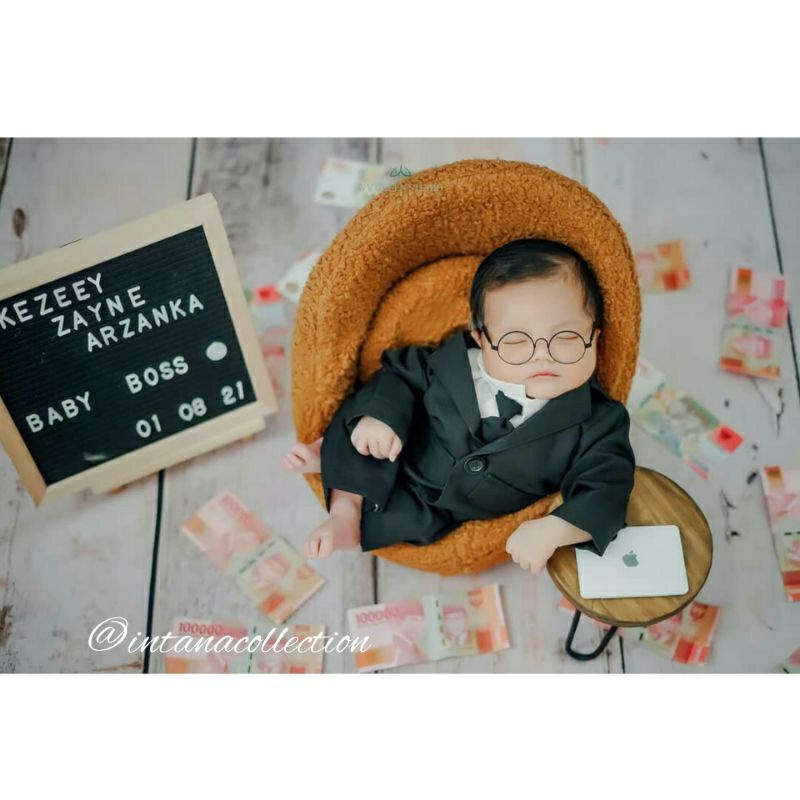 KOSTUM BABY BOSS / JAS ANAK / JAS BAYI / BAJUNIK / BAJUANAKUNIK / AZZAFRAN