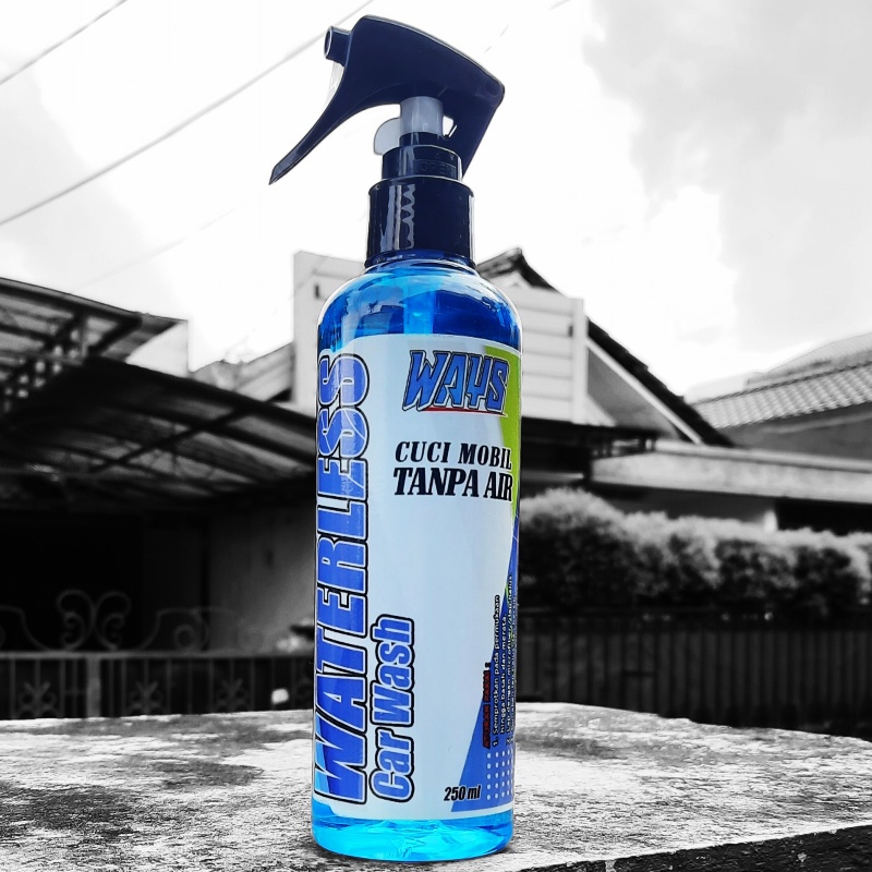 [A016] Ways Waterless Car Wash Shampo Sabun Cuci Mobil Motor Tanpa Air - Pembersih Tanpa Air - 250ml