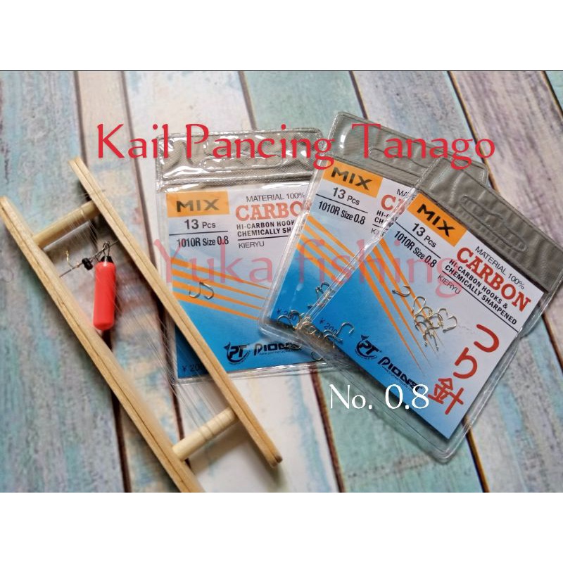 Kail pancing type berlubang/ikan sepat/wader/uceng/Rasbora super kecil