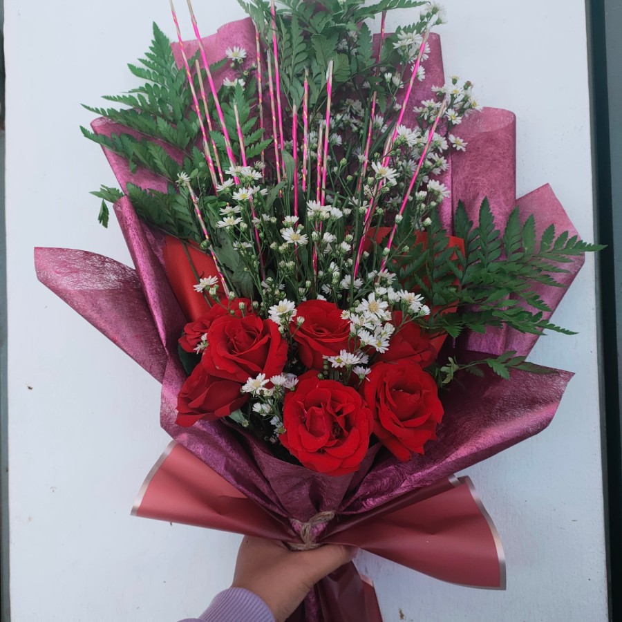 HAND BUKET BUNGA ASLI UNTUK UANG